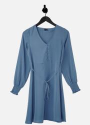 VERO MODA Kék Ruha, Size L, V-nyakkivágás, övvel (563160)