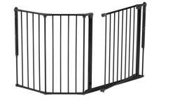 Baby Dan Térelválasztó, Lépcsőrács - M-Es Méret, Fekete Színű (Max. 146 Cm)