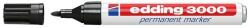edding Alkoholos marker 1, 5-3mm, kerek Edding 3000 fekete (7580228001)