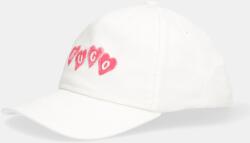 HUGO pamut baseball sapka Cara-Valentine - bézs Univerzális méret