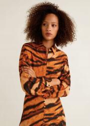 MANGO Állatmintás Kosár, Size L, viszkóz, többszínű (309163)