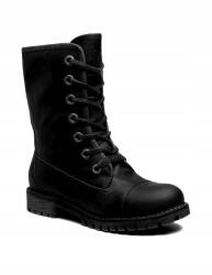 Roxy Fekete Bőr Bokacsizma, Size 36 (383336)