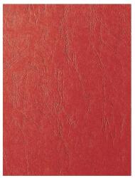 Fornax Hátlap, A4, 250 g. matt bőrhatású 100 db/csomag, Fornax, piros (A-101088) - mystock