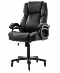 Vevor Menedzser irodai szék, állítható deréktámasz, puha kartámasz, fekete (5907021445931)