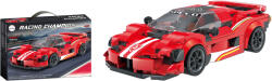 Mamido Építőkocka sportautó Verseny Bajnok 305 darab piros (MT1509)