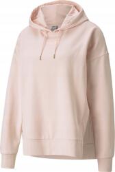 PUMA HER Hoodie TR, Size S, kapucnis, világos rózsaszín, 75% pamut, 25% újrahasznosított pamut (589519 36)