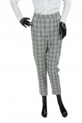 Vila Szürke Kockás Cigaretta Női Nadrág (36) (320562)