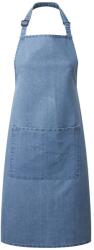 Premier Workwear Șorț de bucătărie cu cordon de gât și buzunar - Denim albastru (PR154-1000339518)