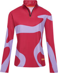 Gareth & Lucas Női Síelés Skipulóver Hőtartó Anti-Odor Innovatív Designnal 115 lila|vörös