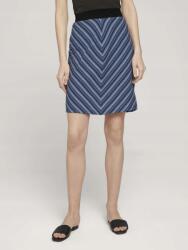 Tom Tailor Mintás Mini Szoknya, Size 36, pamut, poliészter, többszínű (396411)