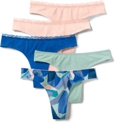 Tchibo - 5 női tanga - nő - méret L 44/46 - kék