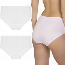 Lama Női bugyi, 2db-os szett, Size S, magasított derék, 95% pamut (400MD WHITE)