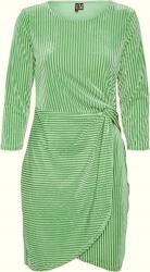 VERO MODA Csíkos Ruha, 3/4-es ujj, Size L, poliészter, mini (563139)