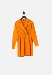 VERO MODA Narancssárga Ruha Gombokkal (M) (320314)