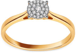 Heratis Forever Egyedi Gia gyémántgyűrű, 14K sárga arany IZBR1509