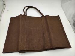  Kicsi juta zsák, 55×35×25cm, 48 literes, S/ színű, többfunkciós tároló cordeline-nel