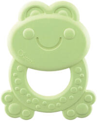 Chicco Eco+ Békás Burt Rágóka Zöld 3 Hónapos Kortól - Környezetbarát BPA-mentes Babarágóka Fogzáshoz