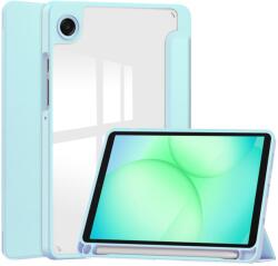  CRYSTAL Husă flip pentru Samsung Galaxy Tab A11 albastru deschis