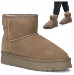 Filippo bőr hócsizma, Size 37, bézs, belebújós (Filippo DBT7329/25 TP)