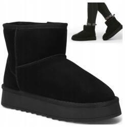 Filippo Női bőr hócsizma, Size 37, fekete, bélelt, belebújós, Filippo (Filippo DBT7329/25 BK)