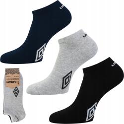 Umbro Sneaker zokni, pamut, sport, 3-as csomag, Size 43-46 (SNEAKER MIX NAVY)