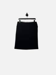Vila fekete magas derekú szoknya, Size L, viszkóz, poliészter (475401)