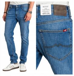 Mustang Oregon Tapered Férfi Farmernadrág, Size W31 L30, kék, slim fit (1017123 5000 682)