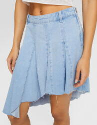 Bershka Kék Aszimmetrikus Szoknya (32-es méret) (542501)