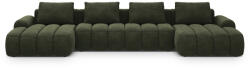 maison heritage Coltar extensibil in forma de U Kimi cu tapiterie din catifea (MH_UF_120_F1_KIMI3) Canapea