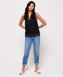 Superdry Fekete Csipkés Top (38) (378648)