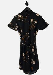 VERO MODA Fekete Ruha, Size XS, csíkos, galléros (563147)