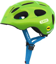 ABUS kerékpáros gyerek sisak Youn-I MIPS, In-Mold, sparkling green, S (48-54 cm)