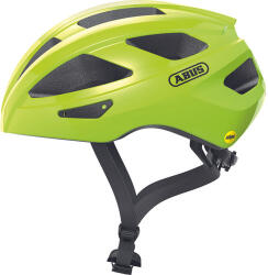 ABUS kerékpáros sport sisak Macator, In-Mold, MIPS neon yellow, S (51-55 cm)