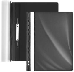 Forpus Gyorsfűző FORPUS A/4 műanyag lefűzhető fekete (FO21321) - robbitairodaszer