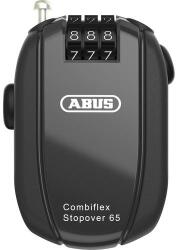 ABUS mini kábellakat számzárral Combiflex StopOver, 65 cm, fekete
