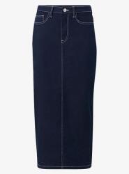 Vila Farmer Szoknya, Size 36, sötétkék, 69% pamut, cipzáros (475469)