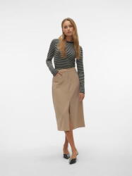 Vero Moda Bézs Szoknya, Size S, midi, zsebekkel (563107)