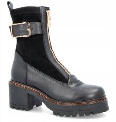 Simen Platformos bőr bakancs Simen 7197A Khaki 39 (SIMEN 3264A FAEDA CZARNA)