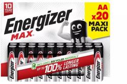 Energizer Elem, AA ceruza, 20 db, ENERGIZER "Max" (20 db) (EEAA20MA)