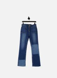 Only Kék Egyenes Farmer, Size 29/34, pamut-elasztán (496713)