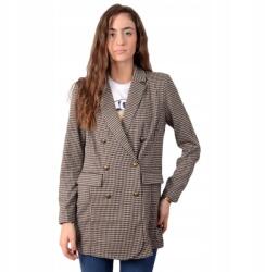 b. young Kockás Mintás Kétsoros Zakó, Size 36, poliészter, viszkóz (375146)