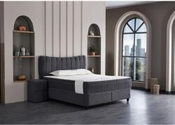 ABC Bedding Elysium kárpitozott ágyneműtartós ágy - krém színű - 180x200