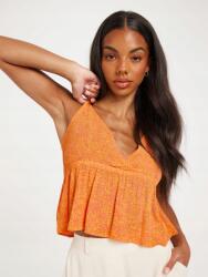 Vero Moda Narancs Mintás Top (M) (473420)