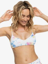 Roxy Fehér Mintás Fürdőruha Felső, Size L, poliamid, merevítős melltartó (462567)