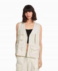 Bershka Ecru V-nyakú Kamizol (xs/s) (542167)