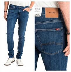 Mustang Férfi Farmernadrág Mustang Frisco Skinny Jeans Szűk Szárú Nadrág W32 L34 (1015049 5000 883)