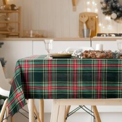 Takoy Karácsonyi asztalterítő 140x180 cm zöld skót kockás