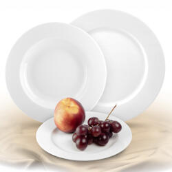 ROTBERG Mélytányér készlet ROTBERG Basic fehér 22 cm 6 darabos (1201BAS001) - papir-bolt