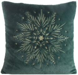 Takoy Karácsonyi díszpárnahuzat 45x45 cm sötétzöld