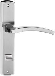 Metal-Bud ALFA pajzsos ajtókilincs nikkel 90 mm WC (25-MB-ZABN-18)